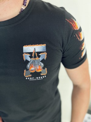 BOX JUODI MARŠKINĖLIAI