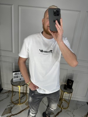 TOMORROW BALTI MARŠKINĖLIAI