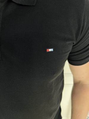 POLO JUODI MARŠKINĖLIAI