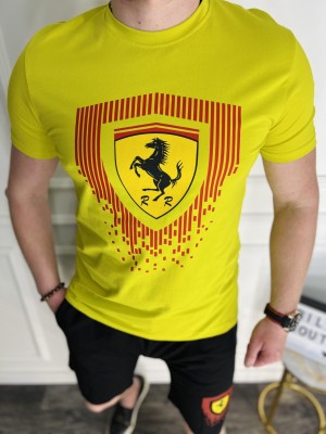 GELTONAS SU JUODU VASARINIS KOMPLEKTAS