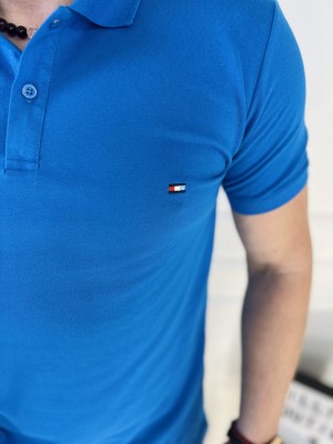 POLO MĖLYNI MARŠKINĖLIAI