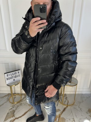 ILGA JUODA ECO ODOS STRIUKĖ SU KAPIŠONU