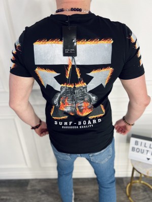 BOX JUODI MARŠKINĖLIAI