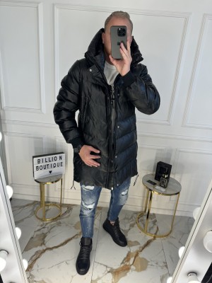 ILGA JUODA ECO ODOS STRIUKĖ SU KAPIŠONU