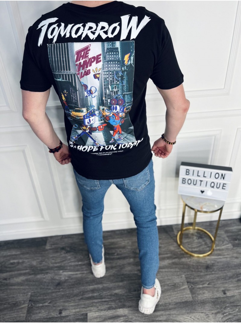 TOMORROW JUODI MARŠKINĖLIAI