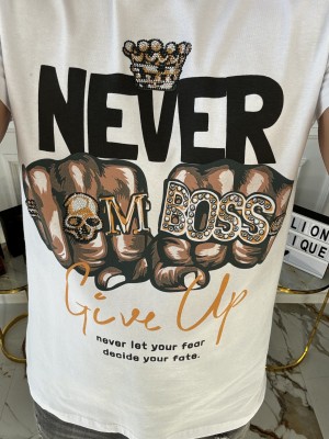 NEVER BOSS MARŠKINĖLIAI NEVER BOSS MARŠKINĖLIAI